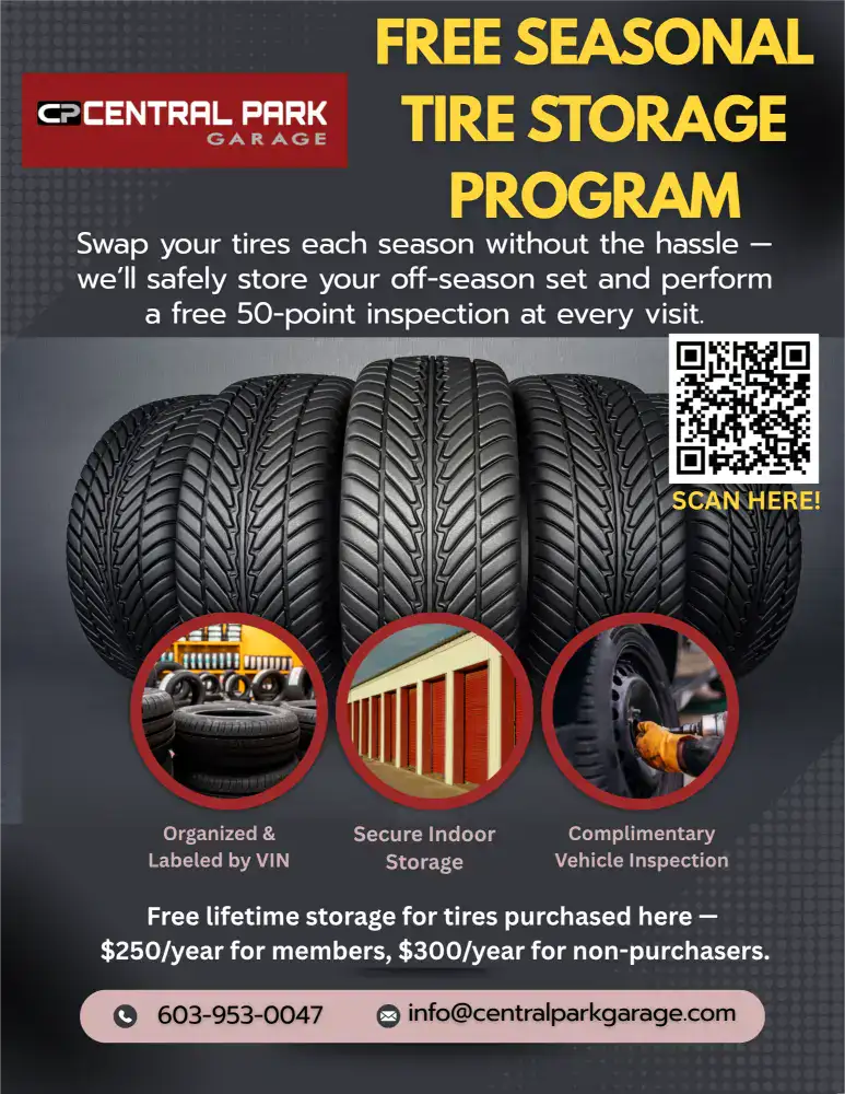 Free Seasonal Tire Storage Free Seasonal Tire Storage